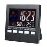 LCD digital alarm clock with backlightClocks