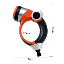 Tuinsproeier met regelbare sproeikop - 7 functiesSproeiers