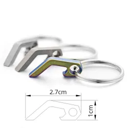 Bottle opener keychains keyringSleutelhangers
