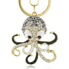 Kristallen octopus sleutelhangerSleutelhangers