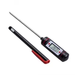 Digitale voedselthermometer - roestvrij staal - voor bakken - koken - vleesBakvormen