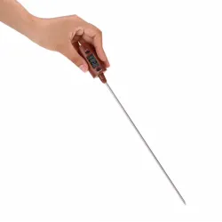 Digital LCD silicone spatula thermometerBakeware