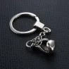 Violin & boxing gloves keychain keyringKeyrings