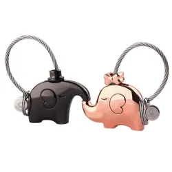 Olifant sleutelhanger voor koppelsSleutelhangers