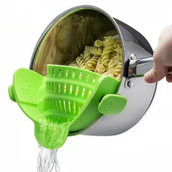 Pot & pan & bowl silicone funnel strainerKeuken