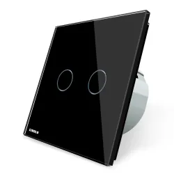 220 - 250V wall crystal glass touch switch panelVerlichting