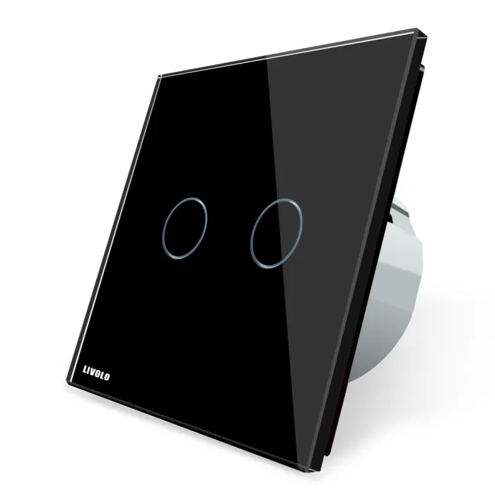220 - 250V wall crystal glass touch switch panelVerlichting