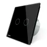 220 - 250V wall crystal glass touch switch panelVerlichting