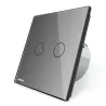 220 - 250V wall crystal glass touch switch panelLights & lighting