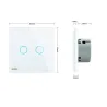 220 - 250V wall crystal glass touch switch panelVerlichting