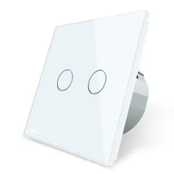 220 - 250V wall crystal glass touch switch panelVerlichting