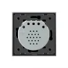 220 - 250V wall crystal glass touch switch panelVerlichting