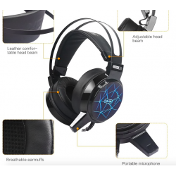 C13 LED gaming headset koptelefoon met microfoon & ledHeadsets
