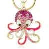 Kristallen octopus sleutelhangerSleutelhangers