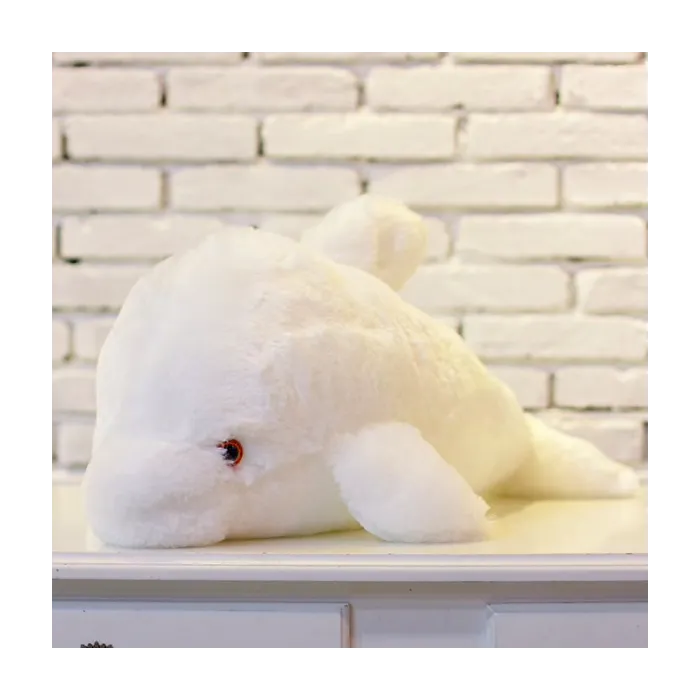 Luminous LED plush dolphin doll toy 45 cmKnuffels