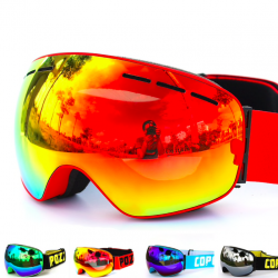 UV400 anti-fog double layer ski snowboard goggles