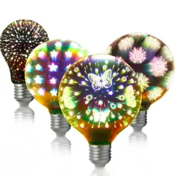A60 G95 G125 4W E27 3D LED light bulbE27
