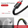 Xiaomi Redmi Note 5 Pro 4 Samsung S7 micro USB reversible USB Daten Ladekabel