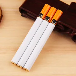 Cigarette shape refillable butane gas lighterAanstekers