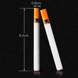 Cigarette shape refillable butane gas lighterAanstekers