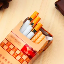 Cigarette shape refillable butane gas lighterAanstekers