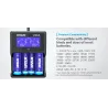 XTAR VC4 battery charger 20700 18650 21700 14650 17335 17670 18490 10440 14500 16340 17500 18350 18500 18700 22650 25500 3265...