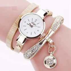 Vintage bracelet crystal quartz watchHorloges