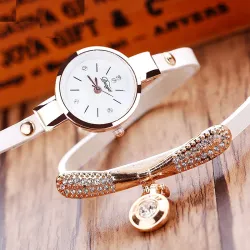 Vintage bracelet crystal quartz watchHorloges