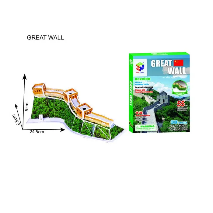 DIY paper puzzle assembly kit toyPuzzels & spellen