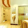 Acrylic feather-shaped mirror wall stickerMuurstickers