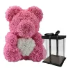 Beer van infinity rozen teddybeer met hart 40 cmValentijnsdag