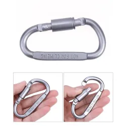 Camping carabiner hook lock clip aluminum alloySurvival gereedschap