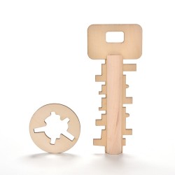 Holz Puzzle Schlüssel Spielzeug