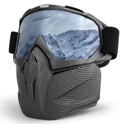 Skiing snowboard goggles - full face mask