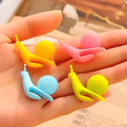 Silicone snail - tea infuser - tea bag holder 2 pcsTheefilters