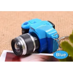 Camera sleutelhanger met knipperende LED & geluidSleutelhangers