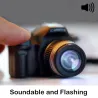 Camera sleutelhanger met knipperende LED & geluidSleutelhangers