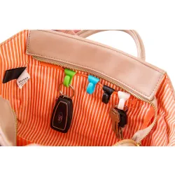 Mini bag clips - key holder hooks 2 pcsBags