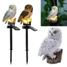 Owl shape - solar powered - outdoor - garden light lampSolar verlichting