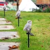 Owl shape - solar powered - outdoor - garden light lampSolar verlichting