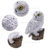 Owl shape - solar powered - outdoor - garden light lampSolar verlichting