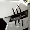 Klauwsporen - reflecterende autosticker - 40 * 12cmStickers
