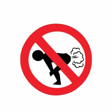 No Farting - auto sticker - 12 * 12cmStickers