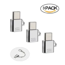 USB C naar micro USB adapter - OTG kabel type-C omvormer 3 stuksKabels