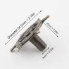 Rudder steering wheel - antique knob - furniture handle - 54mmFurniture