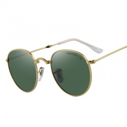 Retro - foldable - oval sunglasses - unisexZonnebril