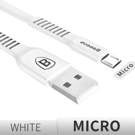 Baseus - fast charging - flat micro USB data cableKabels