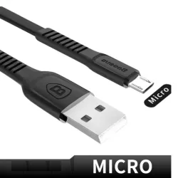 Baseus - fast charging - flat micro USB data cableKabels