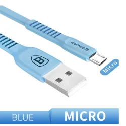 Baseus - fast charging - flat micro USB data cableKabels