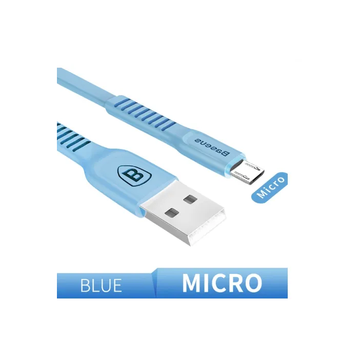 Baseus - fast charging - flat micro USB data cableKabels